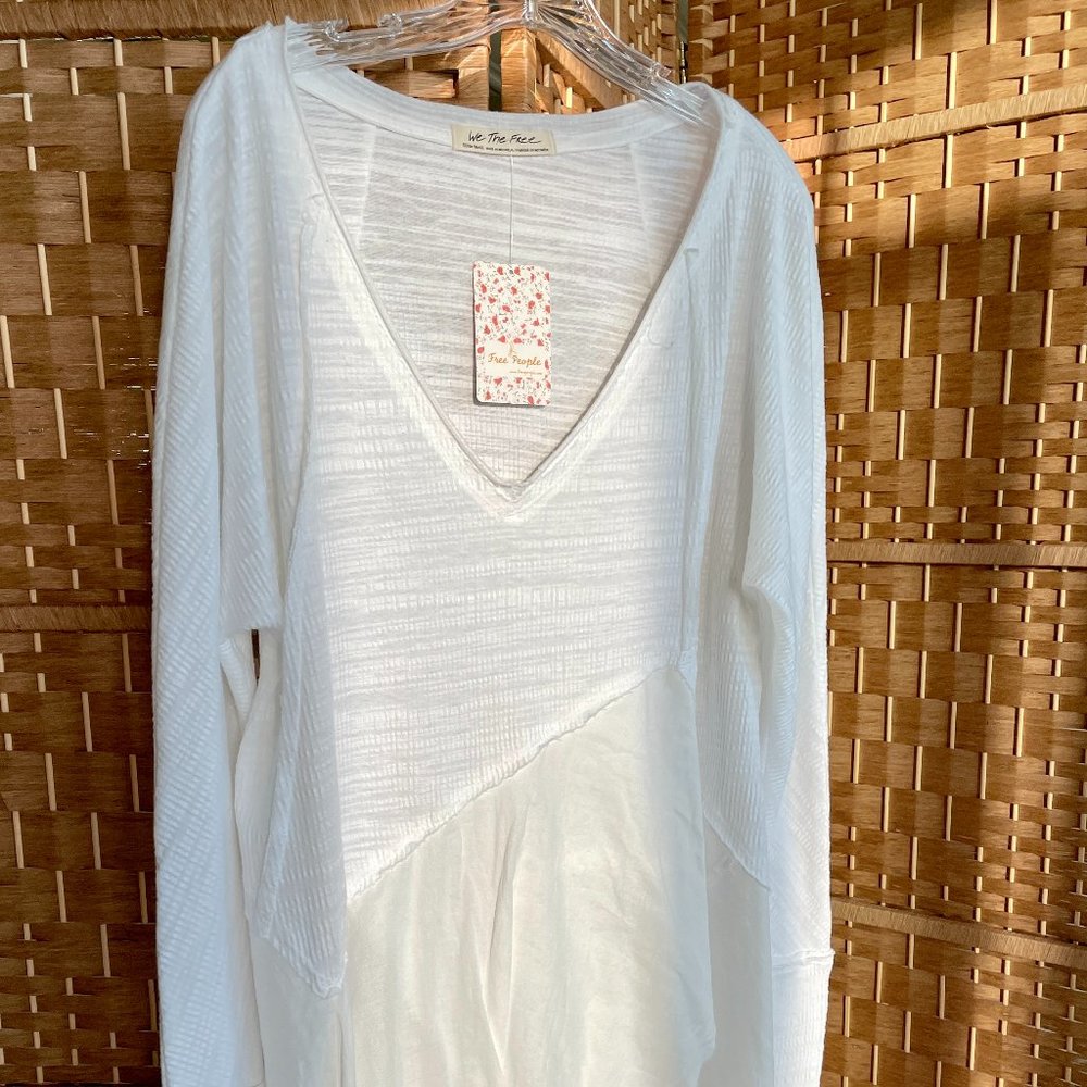 Free People Coming in Hot Beachy Tunic NWT XS